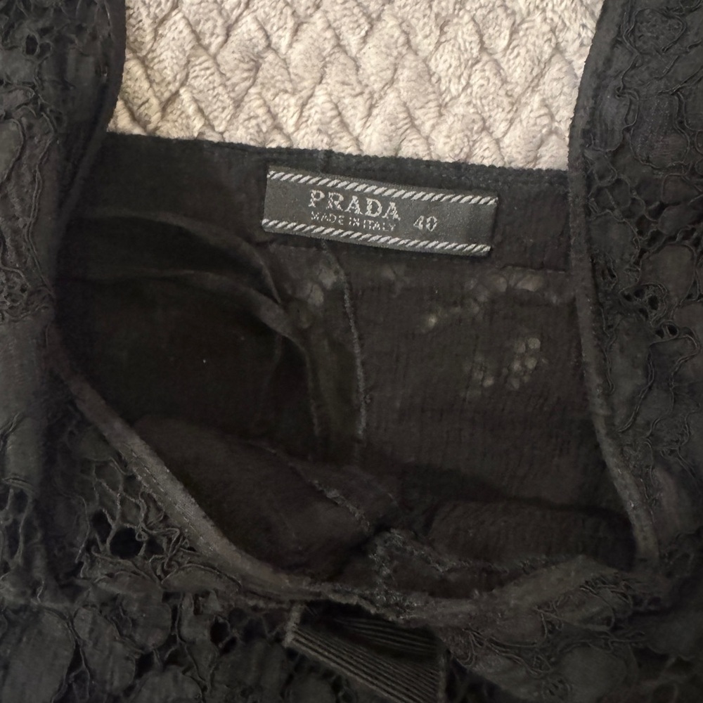 Prada sheer lace tank - Picture 2 of 3